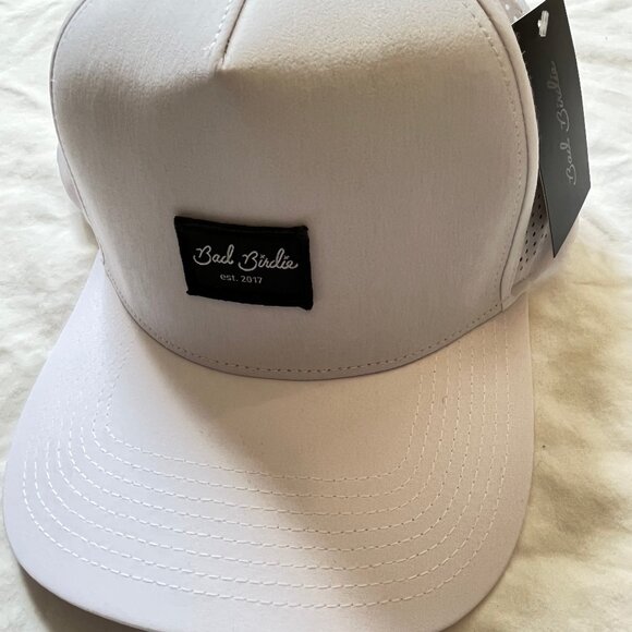 NWT Bad Birdie Golf Hat in White - Picture 1 of 3
